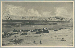 1952, from Julianehaab to Holte, picture postcard titled Greenland ...