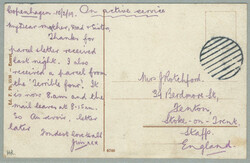 1919, British post offices abroad, from Copenhagen to Stoke on Trent, ...