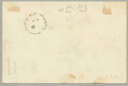 1931, 30 Aur and 1 Kr on philatelic registered Zeppelin flight post ...