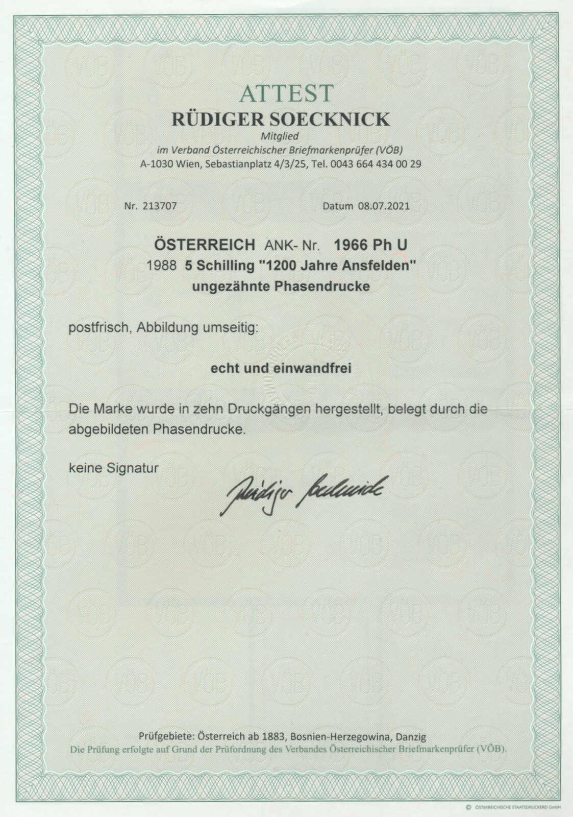 Image 2 for lot number 2122 for 32. classicphil GmbH Auktion