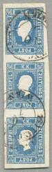 4745057: Austria Newspaper Stamp 1858/59