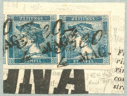 4745052: Austria Newspaper Stamps 1851