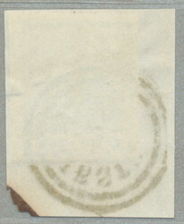 1850, 9 kr, Handpapier, Type I, Bfsk, P44, TRIEST, interessantes P! ...
