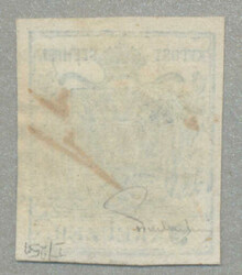 1850, 9 kr, Handpapier, Type I, sehr seltenes Stöckl, P251, GÖRZ, ...