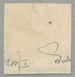 1850, 9 kr, Handpapier, Type I, P112, Bfsk, 7mm Rand, gestempelt ...