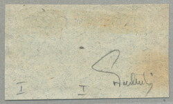 1850, 9 kr, Handpapier, Type I, P109+164, Bfsk, gestempelt ...