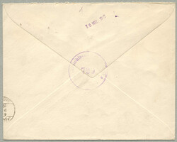 1948, 20 fils on censorship letter from BAGHDAD to WIEN, passed by ...