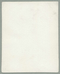 1848/9, Porträt-Probedruck Franz Joseph I., Miniaturformat 19 × 15 ...