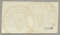 1850, 2 kr, schwarz, Paar, entwertet BRÜNN, frisches Prachtstück! ...