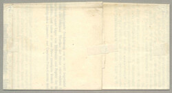 1850, 1kr, gelb, auf Drucksache von BOTZEN nach ST. LORENZEN, Attest ...