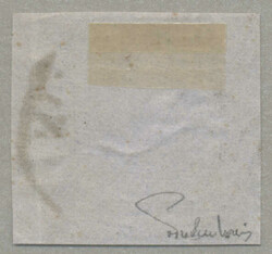 1850, 1kr, yellow, on piece, DEBRECZIN, fresh and desirable, XF! ...