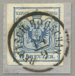 1850, DEUTSCH BOGSCHAN, Müller 20p, very fresh and desirable, XF! ...