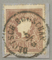 1858, DEUTSCH BOGSCHAN, Müller 15p, very fresh and desirable, XF! ...