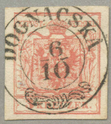 1850, DOGNACSKA, Müller 25p, very fresh and desirable, XF! Estimate ...