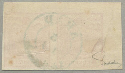 1850, 3kr, red, top left corner margin pair - 7x4mm, ARAD Müller 6p, ...