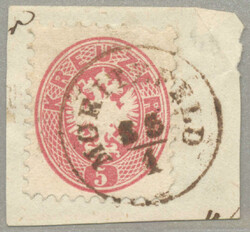 1863/4, MORITZFELD, Müller 60p, very fresh and desirable, XF! ...