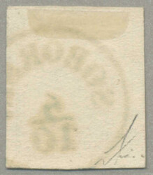 1850, SOBORSIN, Müller 50p, part cancel, cert. Steiner, very fresh ...