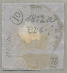 1850, 9kr, blue, NAGY BECSKEREK, Müller 15p, cert. Eichele, very ...