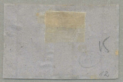 1850, 3kr, red, affixed as small stair, NEU BECSE, Müller 12p, very ...