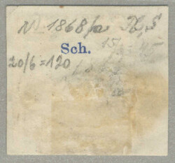 1850, 6kr, braun, N. BECSE, Müller 120p, fresh and desirable, XF! ...