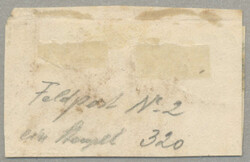 1850, 9 kr., (2), dark blue, HIIIb, FELDPOST Nr. 4, 6/8, Müller ...