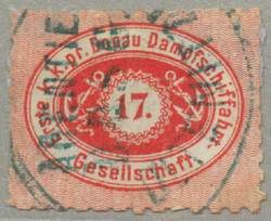 1866/68, 17 kr, scarlet, with a neatly strike of AGENTIE/OLTENITZA in ...