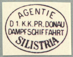 1866/68, 10 kr, green, with a neatly strike of AGENTIE/SILISTRIA in ...