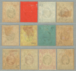 1903, 1c. - $5, POG, partial set missing $2, $3, $10, fresh and ...