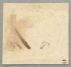 1850, 1 kr, yellow, on piece, cancel EPERJES, Müller 4p, date ...
