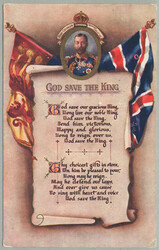 1911, 1d, red, on FIRST DAY OF ISSUE postcard of the 1911 Coronation ...