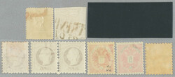 1850-1900, small collection of the used watermarks in the Monarchy, ...