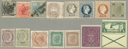 1850-1921, dickes Doublettenalbum, vom Beginn an bis 1921, zuerst ...