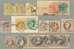 1850-1975, Baden Abstempelungssammlung, in einem dicken Steckalbum ...