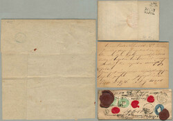 1850-1883, Österreich Sammlung von ca. 66 Belegen von 1850-1883, ...