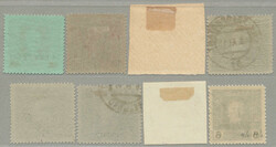 1915-8, small collection of fieldpost stamps, all used, 1-21, 22-48, ...