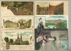 1900-1960, Schuhschachtel voll mit Postkarten - verschiedene ...