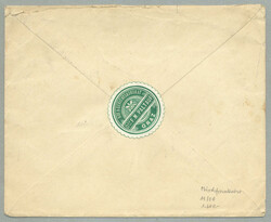 1919, Mischfrankatur aus Kaiserreich und Deutsch-Österreich, mit 110 ...