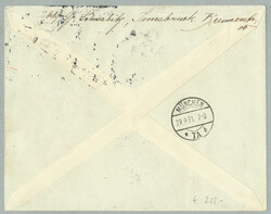 1931, Rotary, auf Express-Brief von Innsbruck nach München, ...