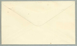 1941, first day cover, 1d., scarlet and bisected British 2d. stamps ...