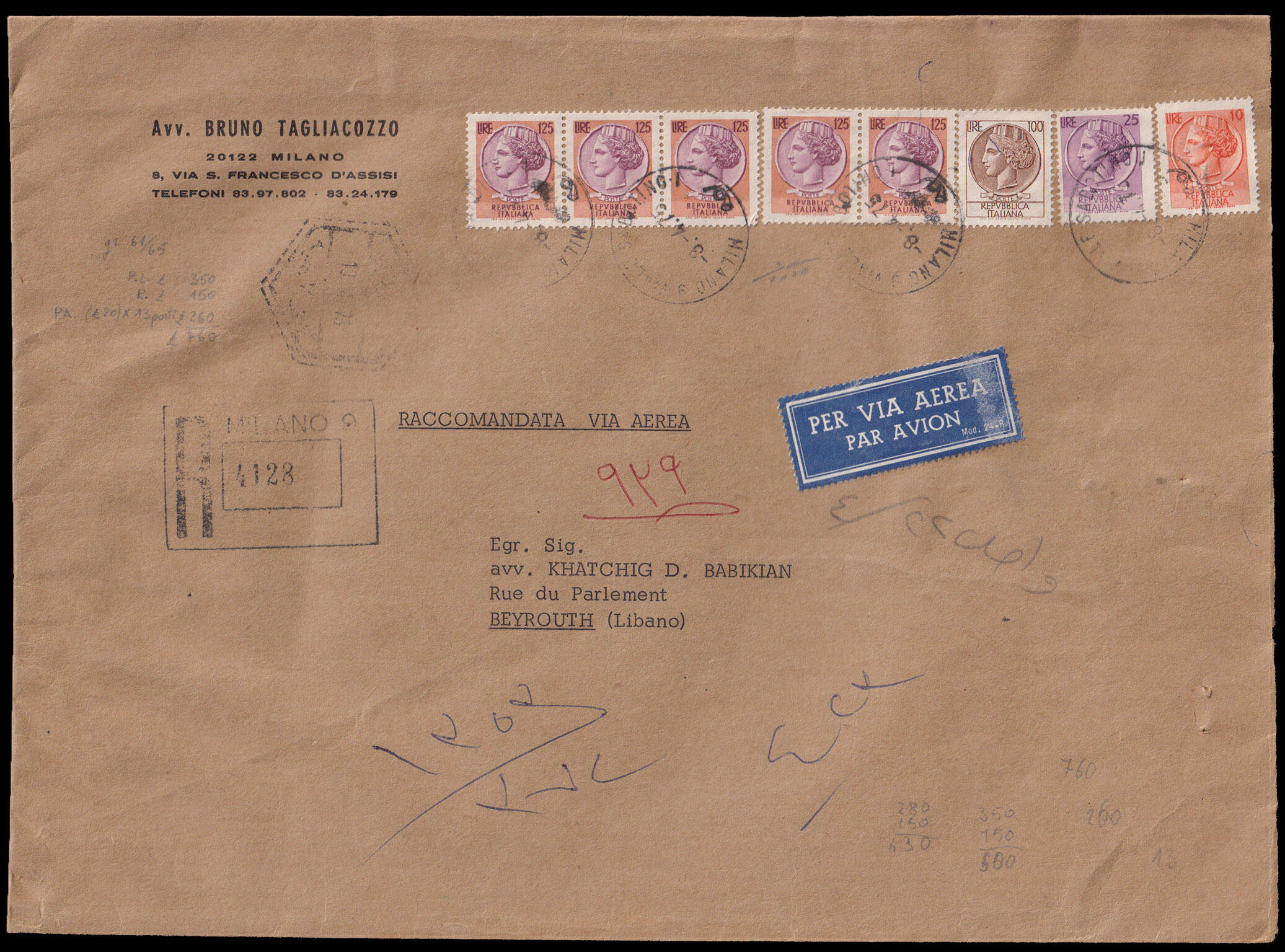 Image 2 for lot number 191 for 3. Cedarstamps Auktion - Spezial Italien
