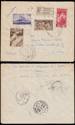 Repubblica. Busta Raccomandata spedita da Spoleto il 14/5/1951 per ...