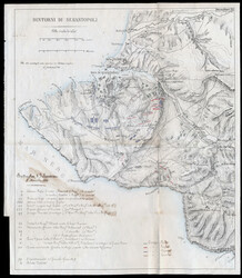 Sardegna. Guerra di Crimea, Mappa dettagliata (32cm x 37cm) della ...
