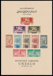 4160: Líbano - Souvenir / miniature sheetlets