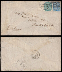 5600015: 桑給巴爾印度郵政