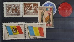7740: Collections and Lots Poster Stamps, Vignettes