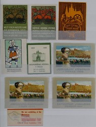 7740: Collections and Lots Poster Stamps, Vignettes
