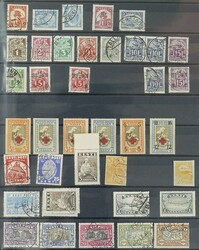 7090: Sammlungen und Posten Baltische Staaten - Sammlungen