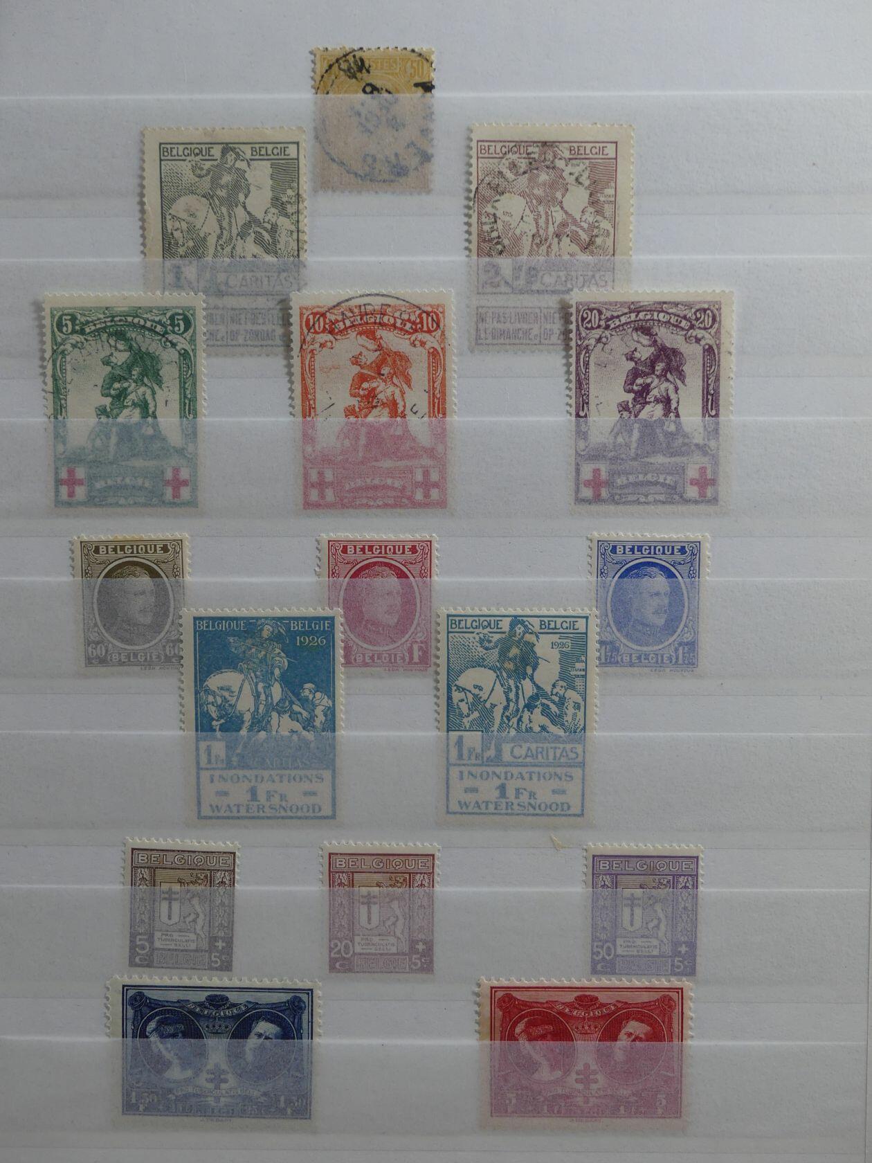 Zusammenstellung meist kompletter Sätze 1910–1939 im kl. Steckbuch ...