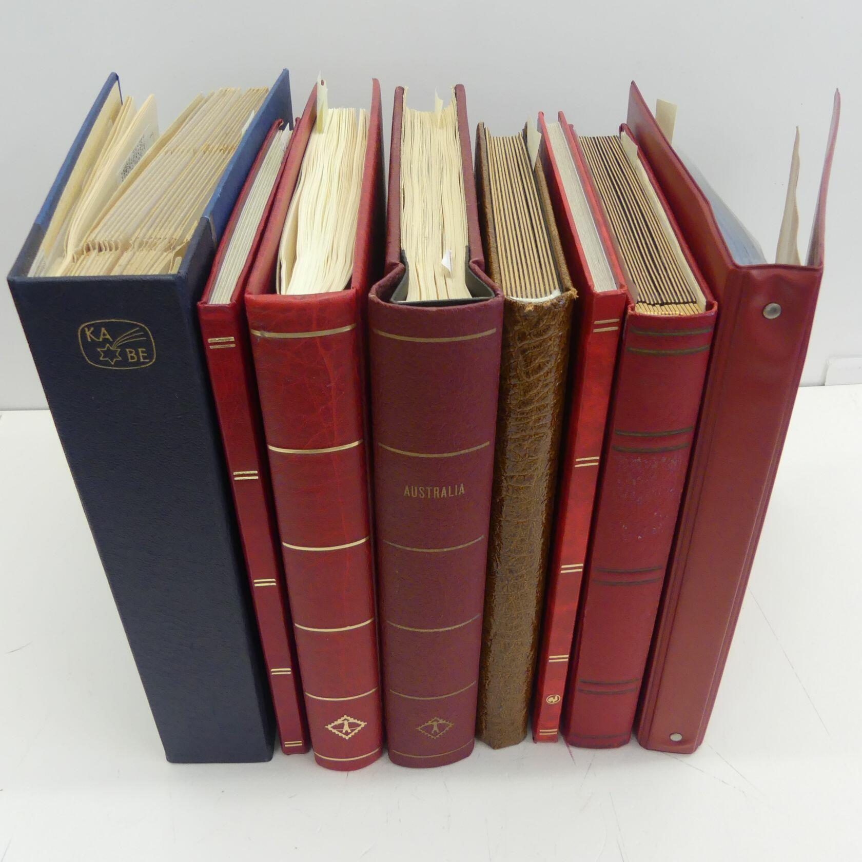 Umfangreiche Sammlung in 8 Alben. Dabei sind neben Australien ab ...