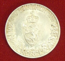 2 Kronen 1914 Haakon VII., 1905-1957, KM 45, Schön 27  Automatically ...
